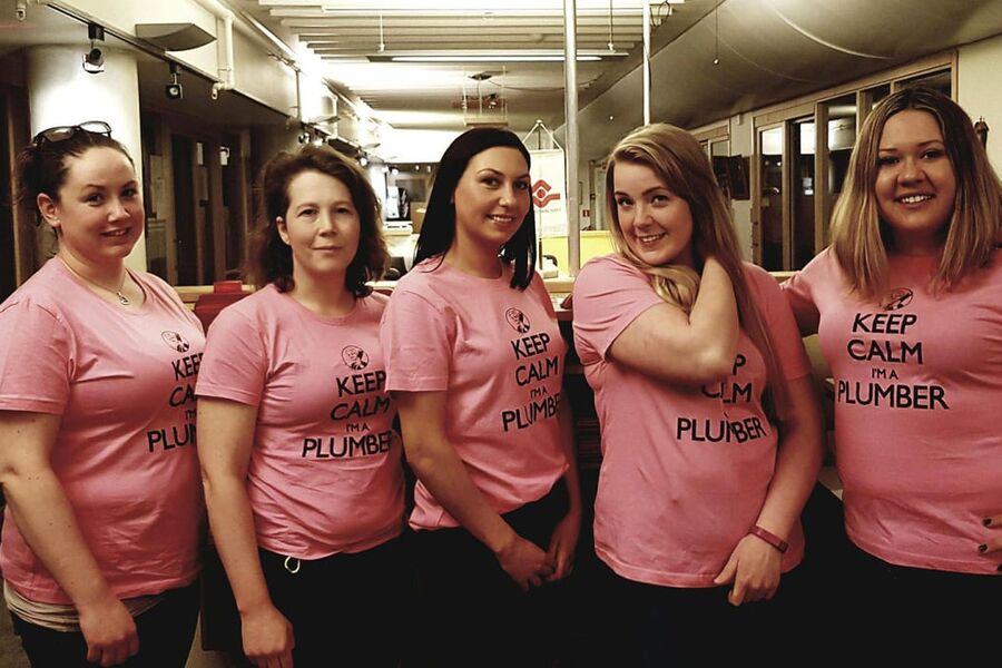 Her har vi noen av jentene som deltok sist det var nettverkstreff for Ingeborg-nettverket i Trondheim i 2018. På bildet ser vi fra venstre: Silje Rørseth, Caroline Bergh, Marie Bals, Alexandra Furunes, og Marie Linn Havsgård. 