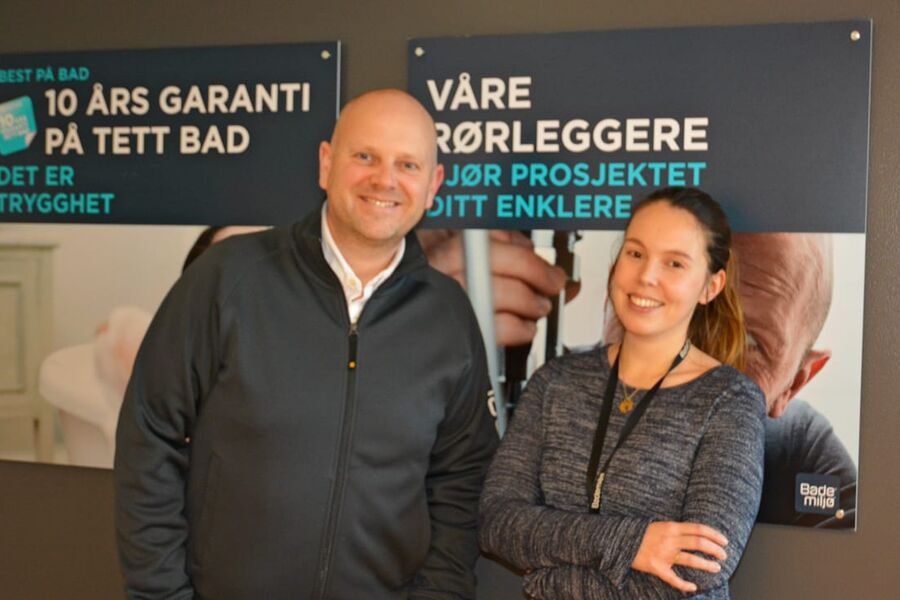 Bademiljø har implementert det digitale verktøyet Motimate for en optimal  internkommunikasjonen og kontinuerlig tilgang til kompetansepåfyll for alle ansatte. - Det er morsomt, det er enkelt og det er ressurssparende, fastslår markedssjef  Jørgen Baardson og digital markedskoordinator Tone Mella hos Bademiljø.