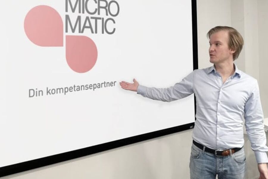 Thomas Thorkildsen, leder for HVAC hos Micro Matic.