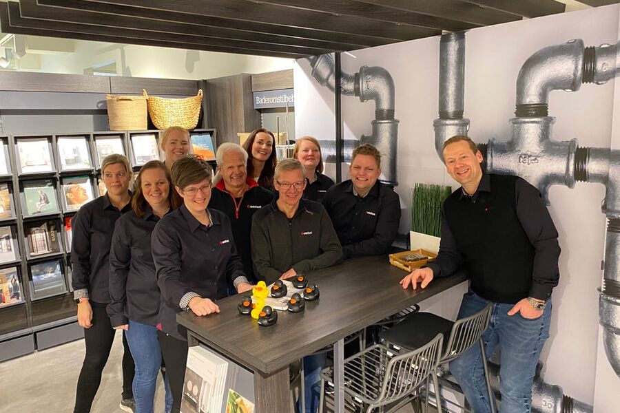 To Comfort-butikker blir til én på Råholt i Eidsvoll.  Her har vi alle ansatte samlet under samme tak.