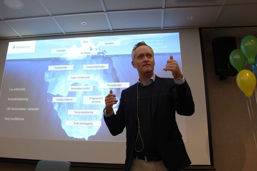 Marius Tunstad, byggherredirektør i Statsbygg. Foto: Rørentreprenøreen Norge