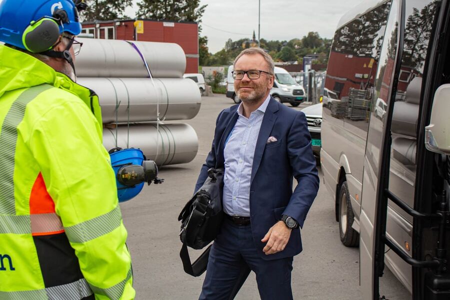 Adm. Direktør for Caverion Norge AS, Knut Gaaserud.
