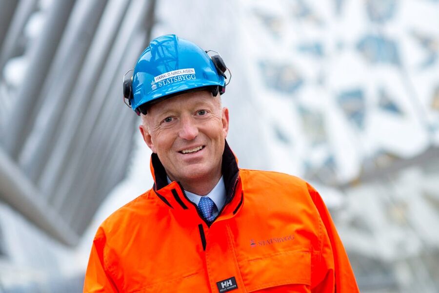 Adm.direktør i Statsbygg, Harald Vaagaasar Nikolaisen.
Foto: Trond Isaksen/ Statsbygg