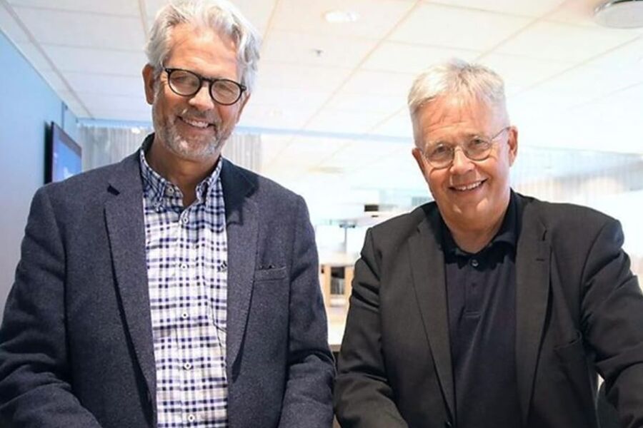 Jon Sandnes i BNL er glad for å få Jon Karlsen med på laget med å lede arbeidet med digitalisering/industrialisering av hele byggenæringen. Foto: Byggeindustrien.