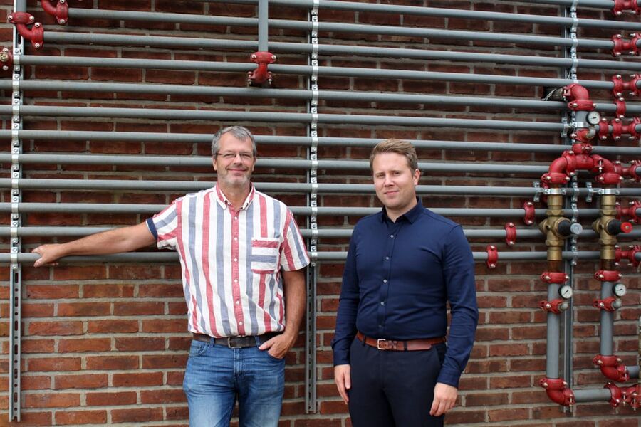 Anders Sandmæl, daglig leder, (tv), og Maurits Kvåle, salgssjef Dokumentert AS.