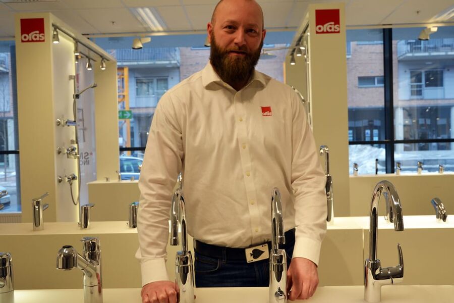 Salgssjef for prosjekt i Oras Armaur AS, , Kim Haugom, merker at etterspørselen etter BREEAM-produkter har økt betraktelig,i løpet av det siste året. 