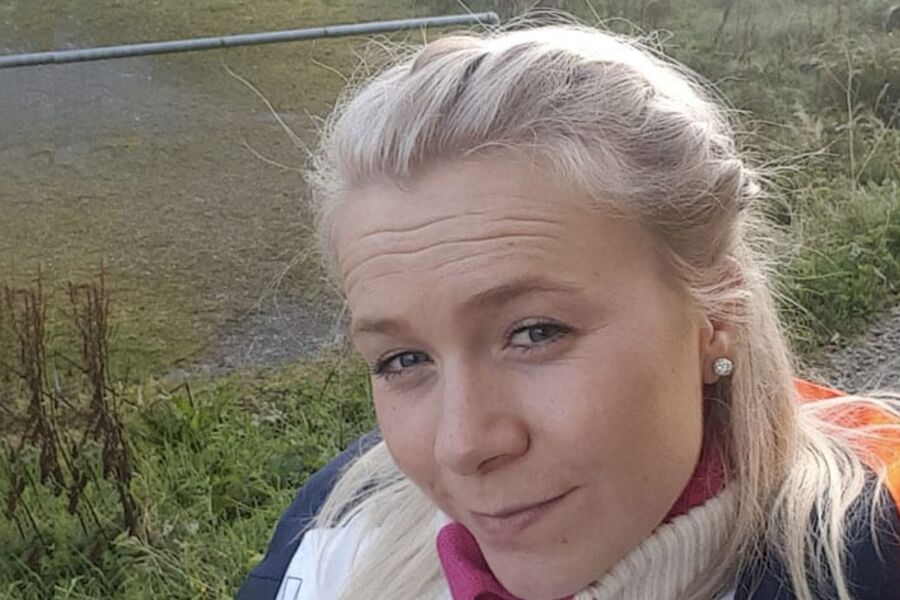 Charlotte M Blindheim i rørleggerfirmaet Chr. M. Vestrheim AS. Foto: Privat