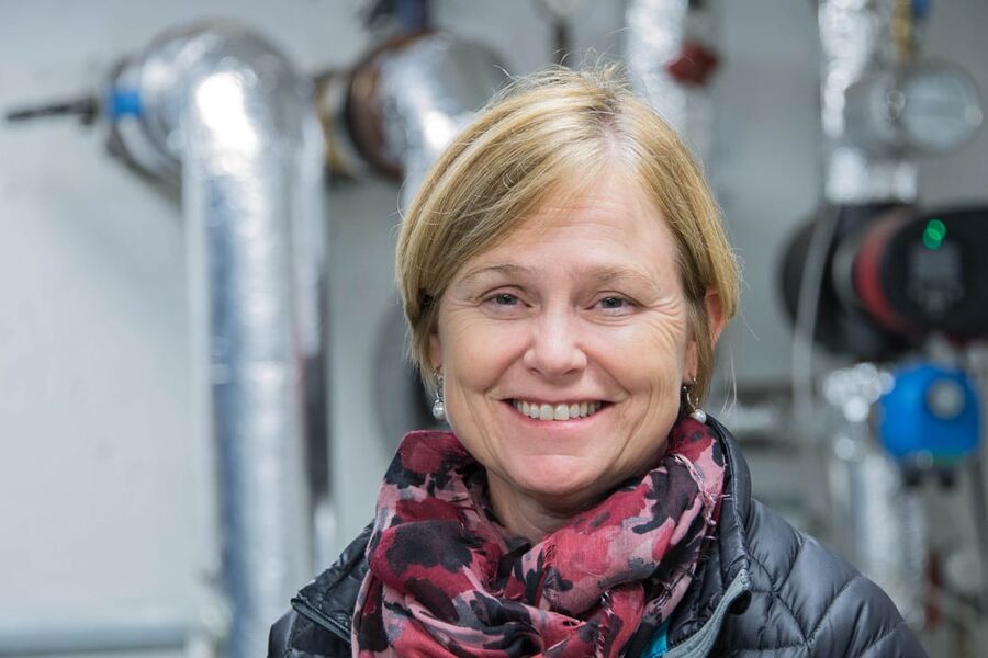  Jeg har alltid syntes at varmepumper er en genial idé, røper Monica Havskjold, nytt styremedlem i Norsk Varmepumpeforening. 