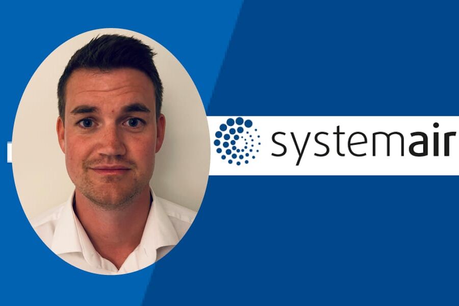 Thomas Sørbøe begynner som ny regionsjef i Systemair Norge AS