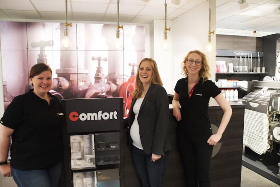 Fra venstre: Viktoria Egeland, Hanne Skjemstad, Malgorzata
Maculewicz.