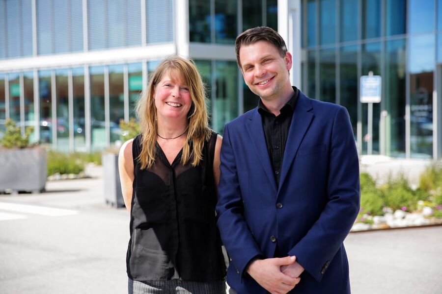 Hilde Birkeland Sund, tar over som leder av Stavanger-kontoret til Sweco,Divisjonsdirektør Rasmus Nord, Sweco, er godt fornøyd med at de har fått Birkeland på plass i Stavanger.
