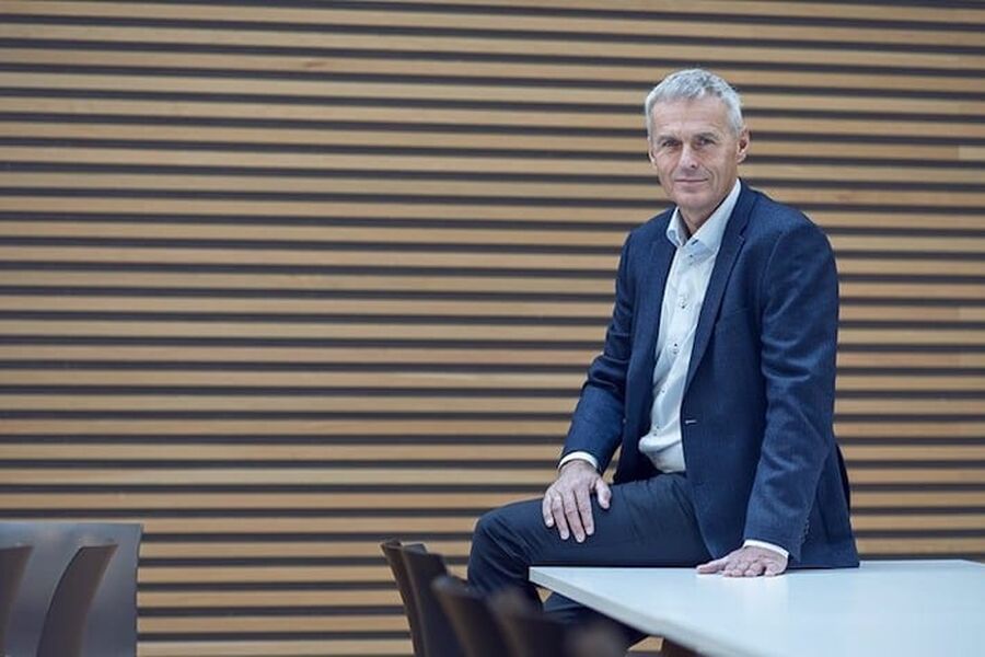 Konsernsjef Per Kristian Jacobsen i Norconsult er godt fornøyd med kvartalsresultatet. Foto: Erik Burås