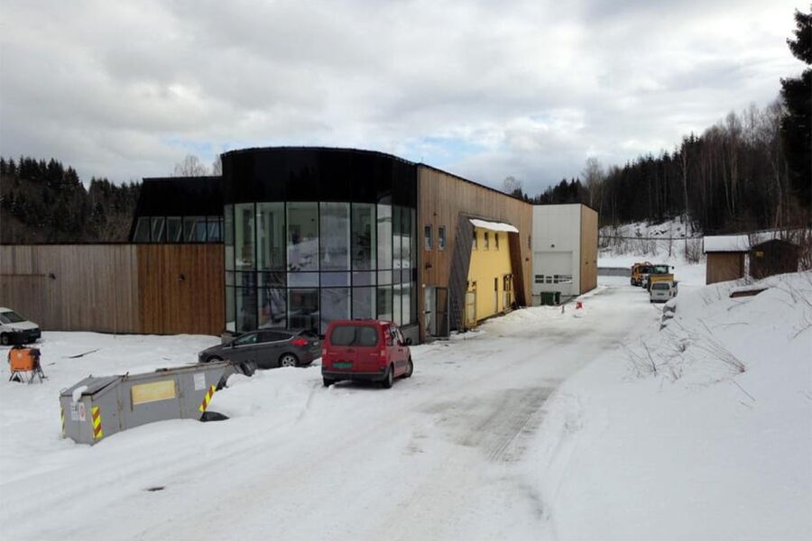 Bårlidalen renseanlegg. Foto. Eidsvoll kommune
