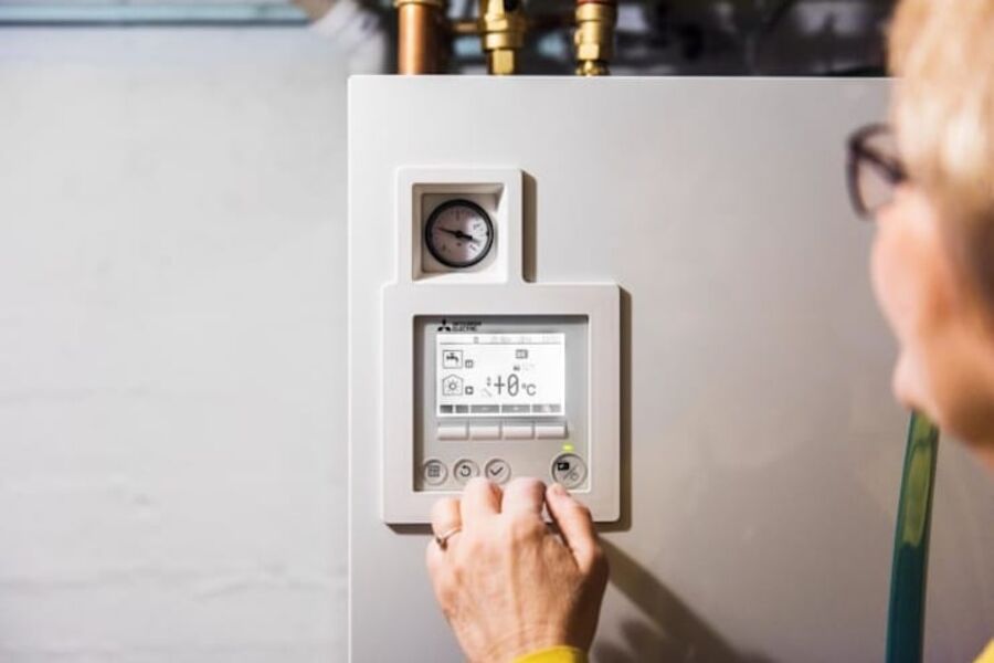 SKRUR PÅ STØTTESATSENE: Markedet for blant annet luft-vann-varmepumper har utviklet seg positivt de siste årene. 