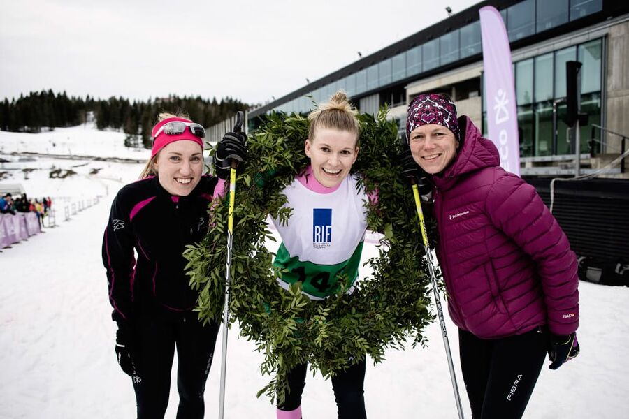 Sweco vant kvinneklassen K1 med Signe Moland, Elinor Henriksen og Astrid Kristin Ruud på laget. Fotograf Nicki T. Wang. 
