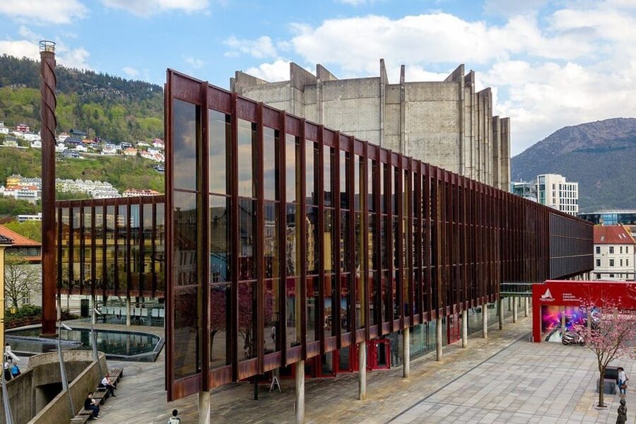 Grieghallen i Bergen hvor messen skal arrangeres 