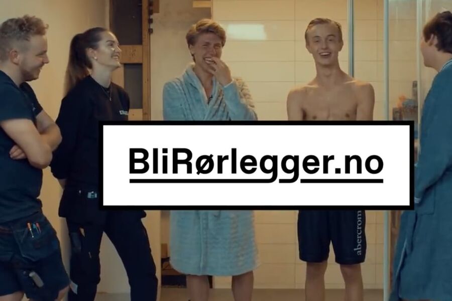 Fra Youtube kanalen til Bli Rørlegger