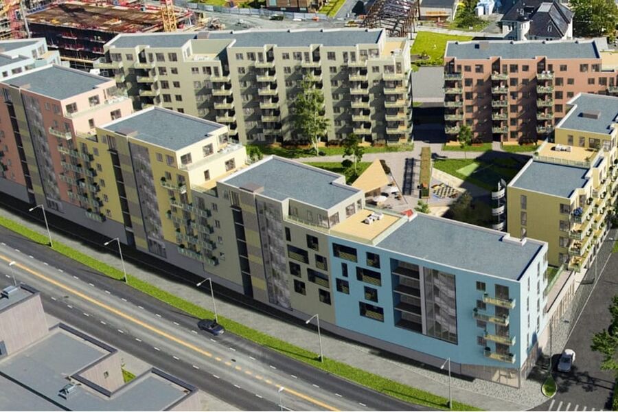 Illustrasjon : Skibnes arkitekter/XR ()