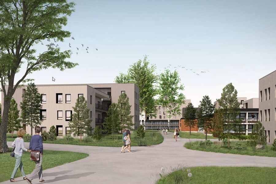 Studentsamskipnaden i Ås (SiÅs) skal bygge 795 nye studentboliger.