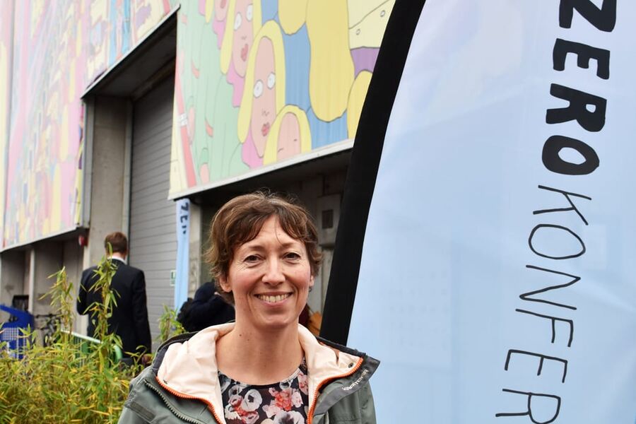 Miljørådgiver Bodil Motzke på Zero-konferansen