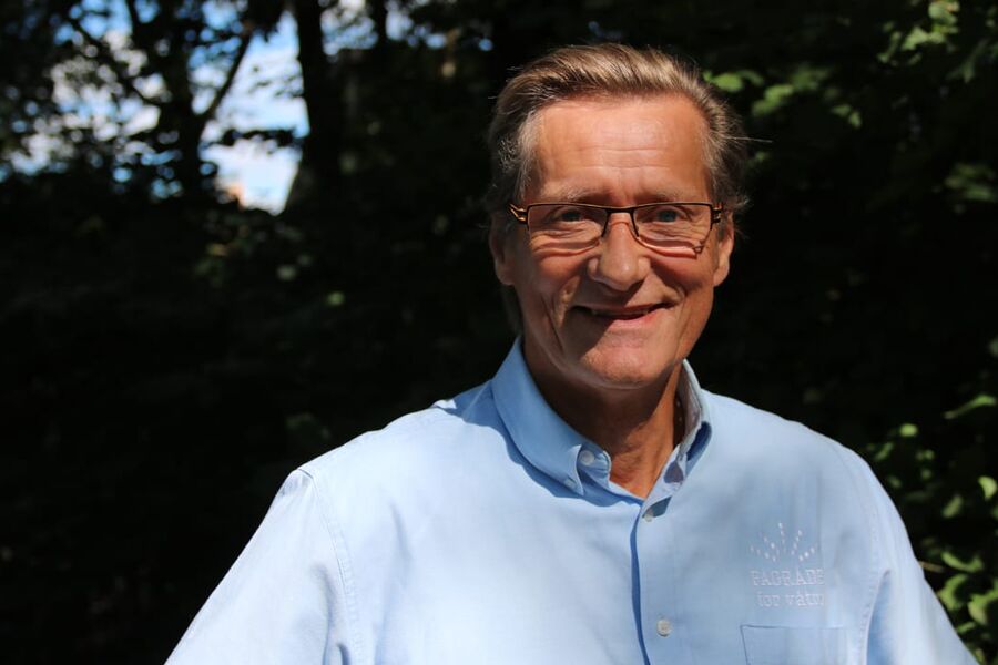 Bjørn Grimsrud i Fagrådet for våtrom mener det i for stor grad velges økonomiske framfor sikre løsninger for våtrom, og at det ofte er  minimumskravene i TEK som følges fremfor BNV. Foto: Monica Krogstad, FFV