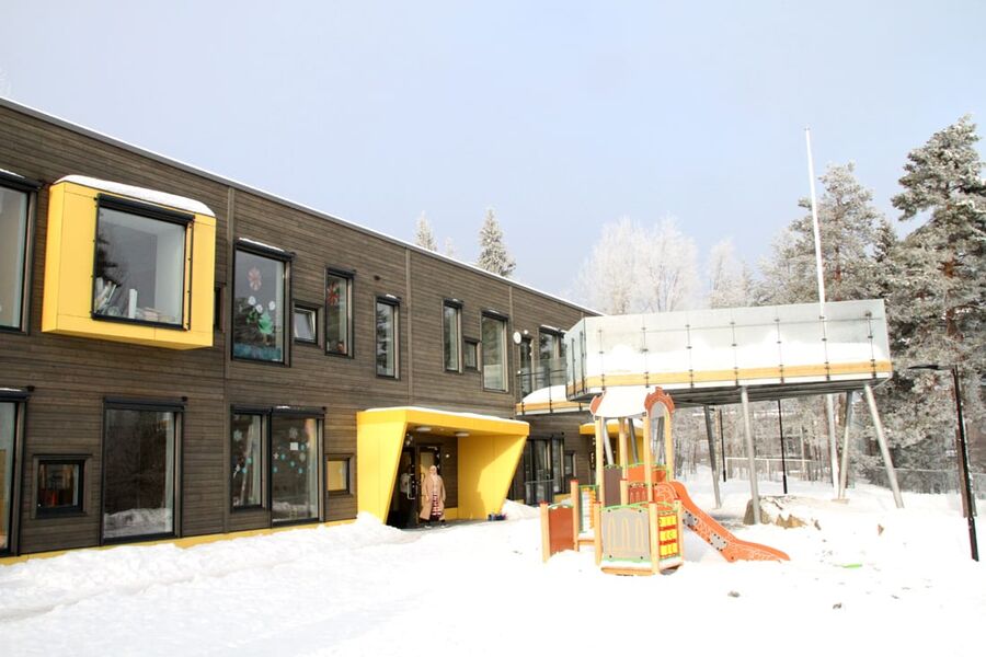 Illustrasjon Lia barnehage. Foto: Omsorgsbygg