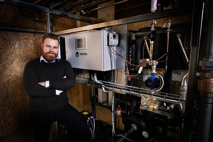 Morten Hegdal, daglig leder i Winns. 