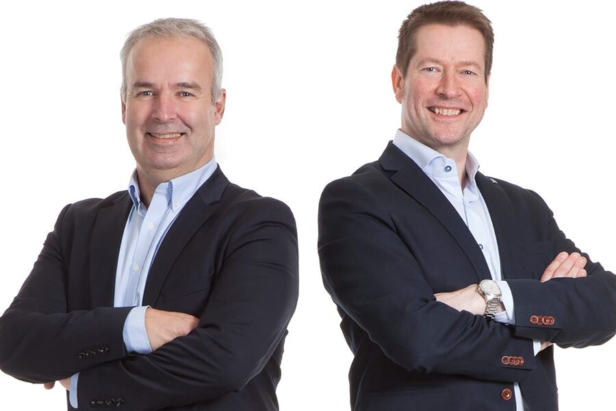 Lean Consullting region Vest (Hordaland og Sogn & Fjordane) drives av Arild Paulsen (t.h.) og Heine Olsen.