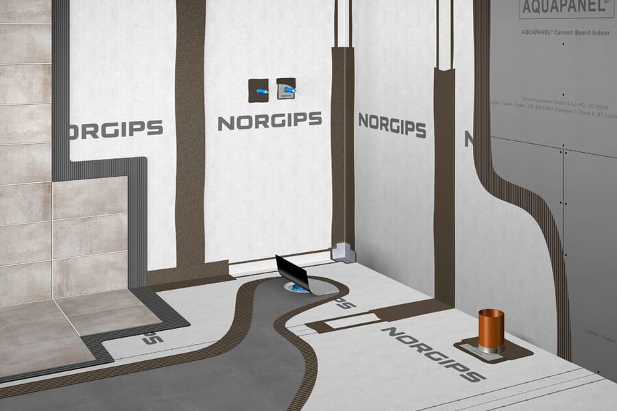 Norgips skal vise fram nyheten under Våtromsdagene som arrangeres i regi av Fagrådet for våtrom på Soria Moria Hotell i Oslo torsdag og fredag denne uken. 