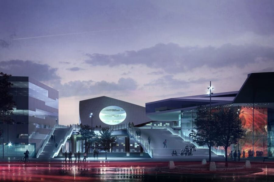 Powerhouse på Brattørkaia  Foto: Illustarsjoner: Snøhetta