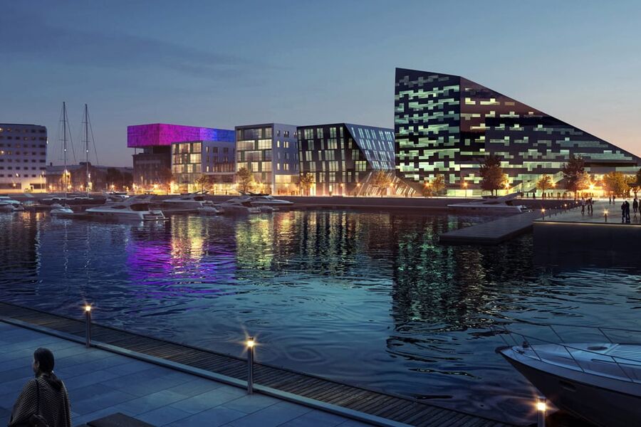 Powerhouse på Brattørkaia  Foto: Illustarsjoner: Snøhetta