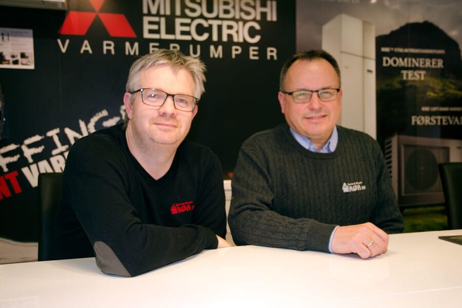 Askim og Mysen Rør har meldt overgang fra Comfort-kjeden til Norsk Rørallianse. Her representert med 
driftsleder Ingar Heer, og daglig leder Tollef Berger. 
