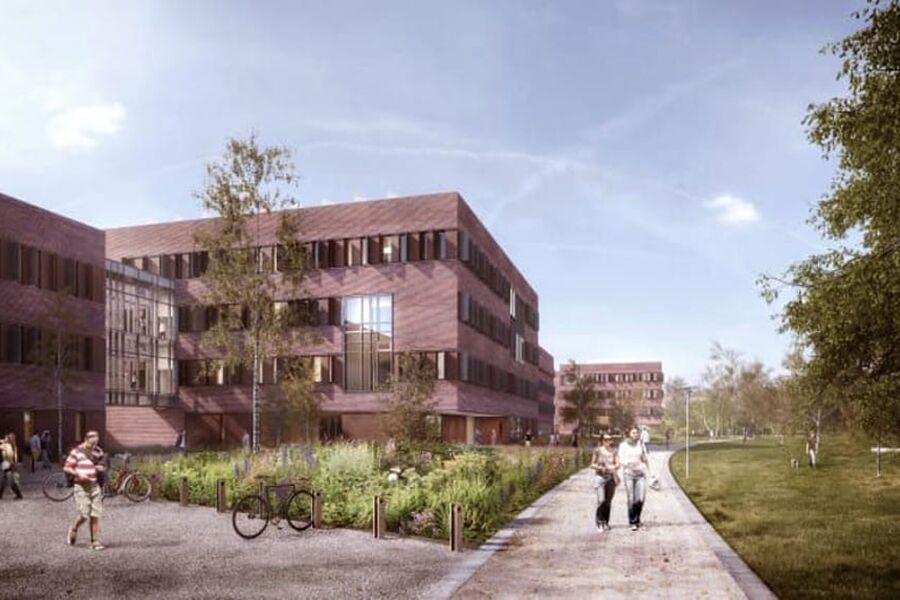 Campus Ås er et av Statsbygg-prosjektene hvor Multiconsult har hatt en viktig rolle. (Ill. LINK Landskap, ØKAW arkitekter og Henning Larsen Architects)