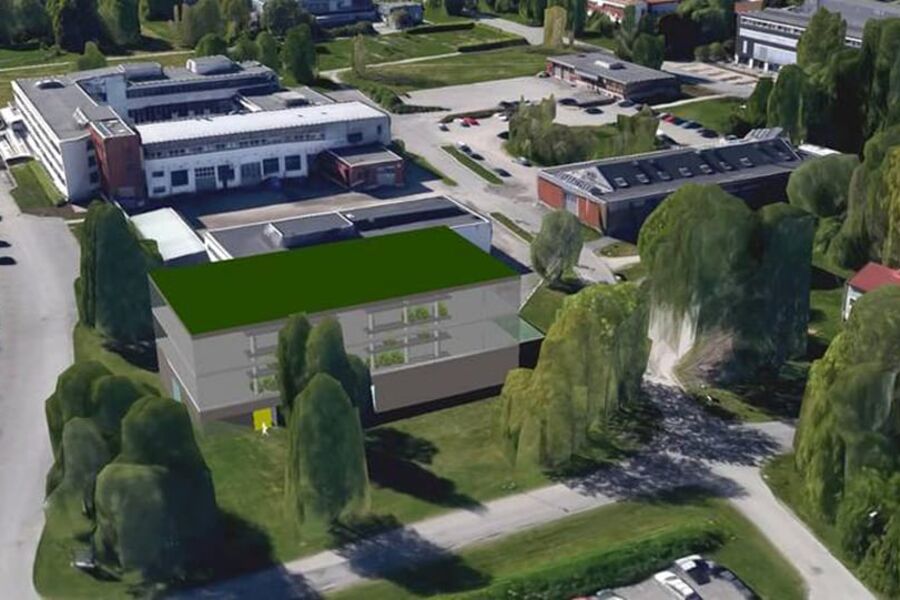 Illustrasjon: Vannkompetanse-senter på Ås