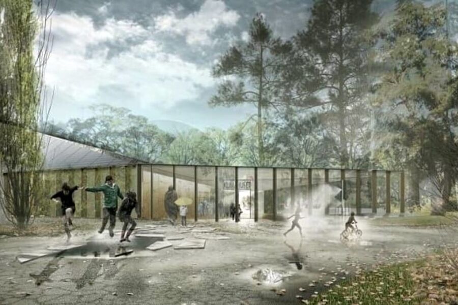 Det nye klimahuset på Tøyen skal stå ferdig høsten 2019, Ill.: Lund Hagem/Atelier Oslo