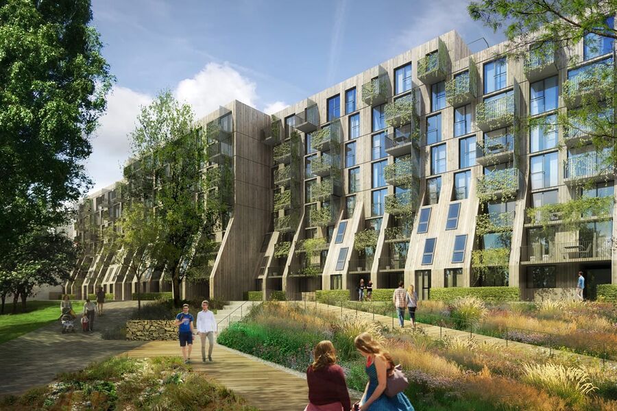 Slik skal det bli i Sofienberggata 7. Illustrasjon: tegn_3