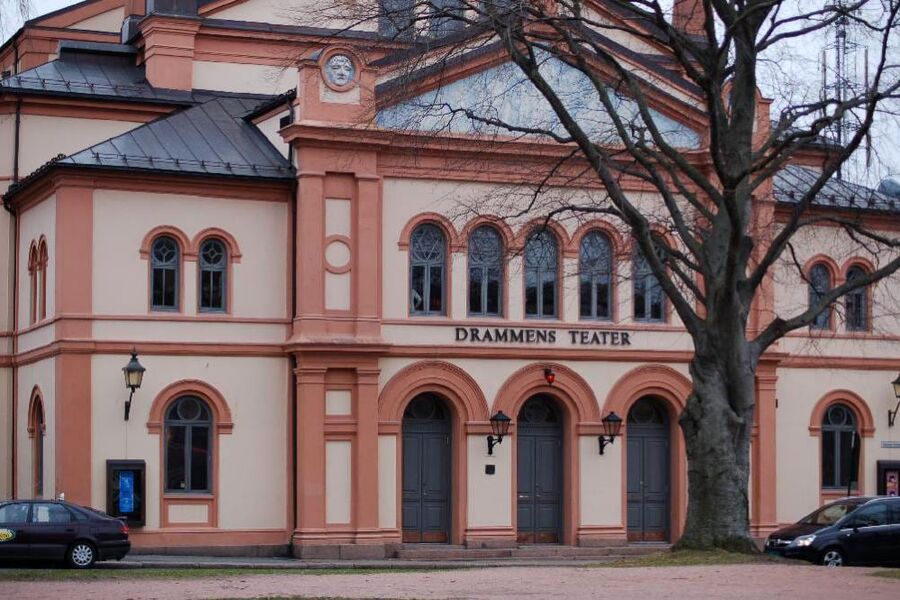 Drammens Teater. Foto: sikkerstrekhildur - Sikker Strek - Hildur 3D-Design