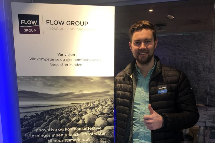 Mats Birkeland, salgs- og markedsansvarlig i FLOW Bredesen VVS i Arendal.