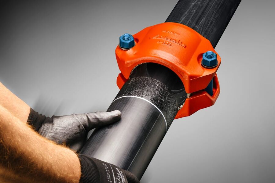 Victaulic, verdens ledende produsent av mekaniske rørkoblingsløsninger, lanserer nå nyheten Refuse-to-Fuse i det europeiske markedet. Foto: Victaulic