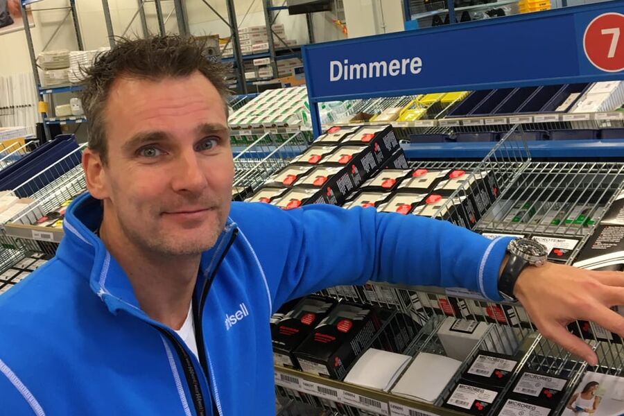 Regionsjef i Sør-Vest, Bjørn Christian Ultee, Ahlsell,  er fornøyd med at man nå har samlet alt under et tak i Arendal. Det gjør det lettere å tilfredstille fagmannens ønsker. 