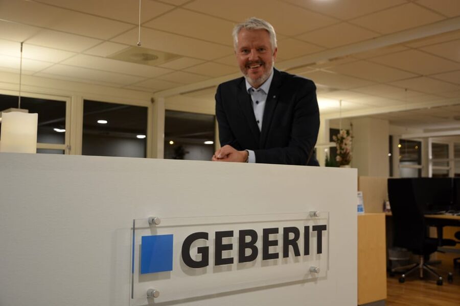 Arne Håkon Burdal administrerende direktør i Geberit AS.