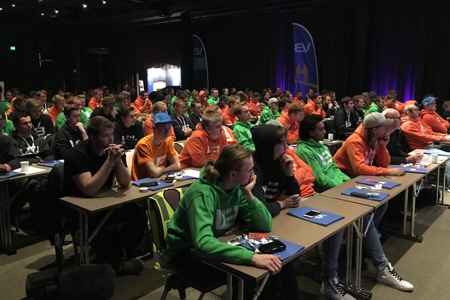 Det var fullt hus og 120 topp motiverte lærlinger fra VB Rørleggere fra hele Norge samles på VB Lærling.