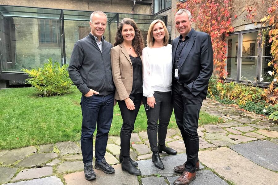 Roy Frivoll, Avantor, styreleder i Grønn Byggallianse Katharina Bramslev, daglig leder i Grønn Byggallianse Kjersti Folvik, daglig leder i NGBC Rolf Thorsen Oslo S Utvikling, styreleder i NGBC 