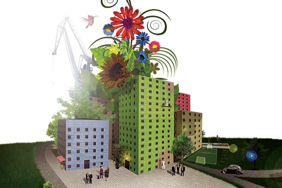 Illustrasjon Deep Green Challenge. 