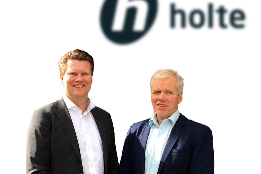 Geir-Ove Ustad, direktør VVS, og  
Terje Falmår, fagsjef VVS i Holte.
