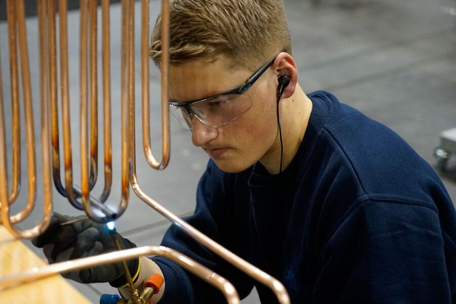 Olve Lyngstad Skjerve fra Trondheim Kulde AS. 