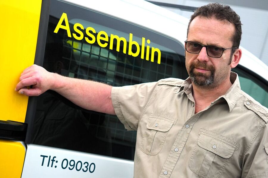 Jan Ove Kvalvåg, prosjektutvikler hos Assemblin Rør Prosjekt Sarpsborg. 