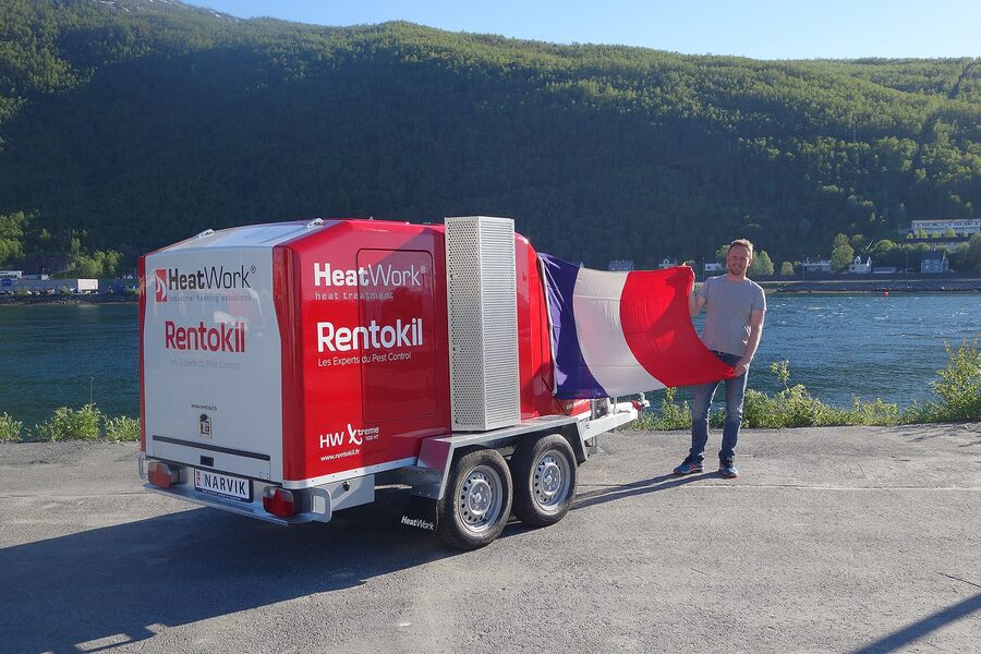 Hvis man sammenligner denne med en «vanlig» HeatWork-maskin, så ser man store forskjeller, iflg selskapet. 