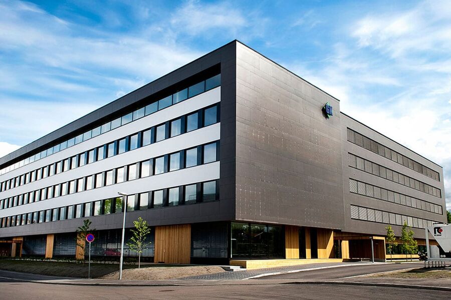 Miljøhuset GK på Ryen. Foto:GK