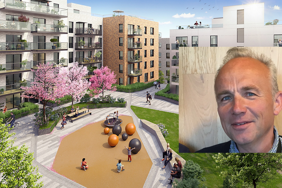 Ole Gustav Rontén som er markedssjef i GK Rør, er glad GK Rør har klart å dra i land denne kontrakten. Illustrasjon: Oxivisuals.